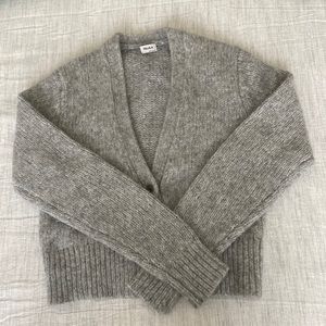 Aritiza Talula Cropped Alpaca Cardigan